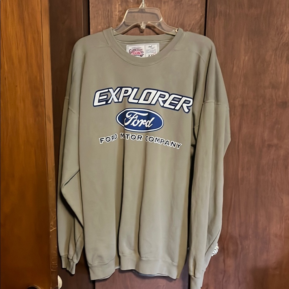 Ford Explorer Men's Sweatshirt - Green